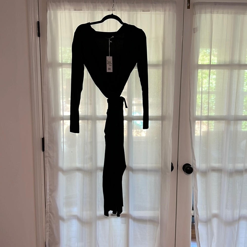 NWT Reformation Dama wrap dress Large